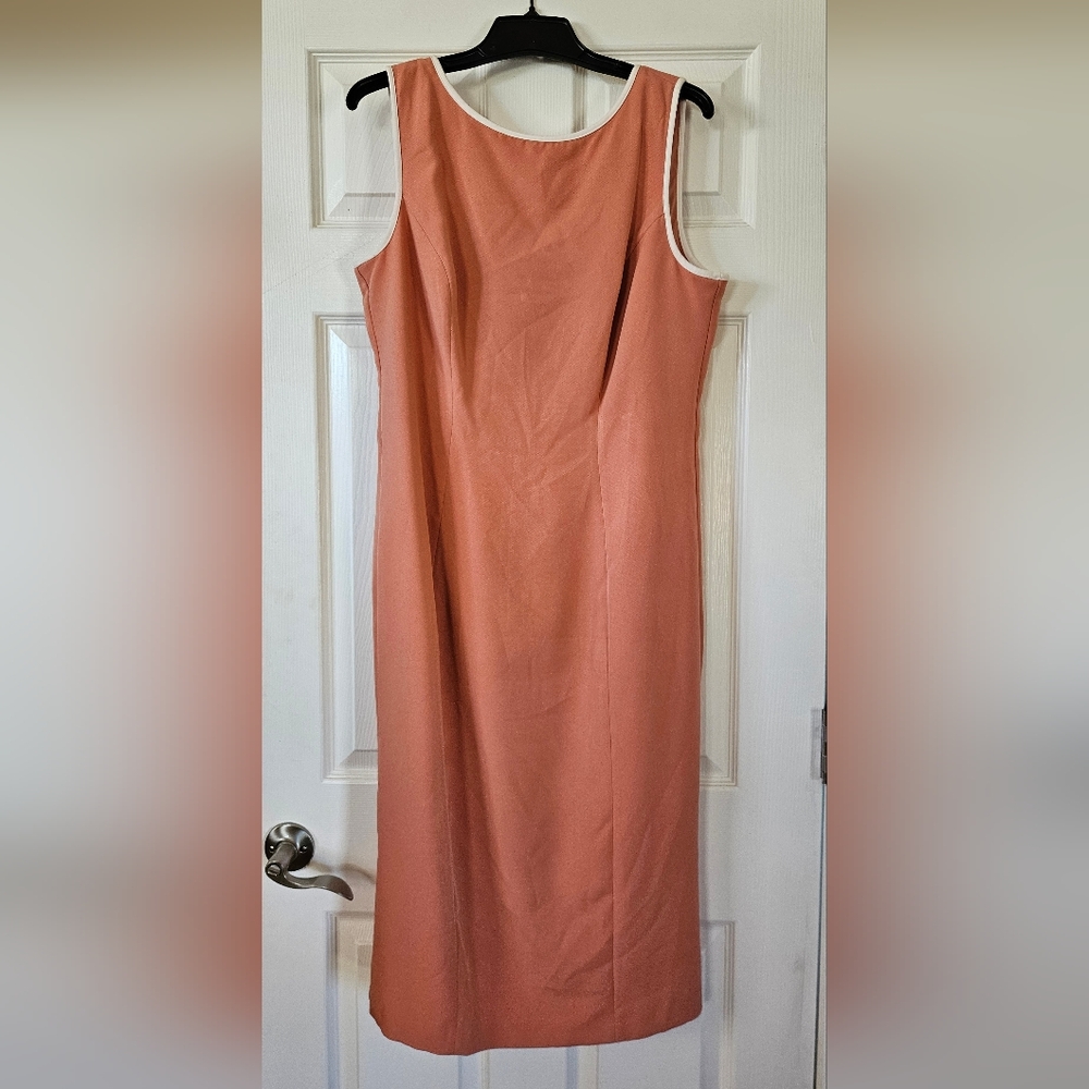 Eva Mendes for New York & Company Sleeveless Peach Dress